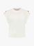 Nikkie By Nikkie Plessen EPAULETTE T-SHIRT WHITE