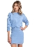 Nik & Nik Fancy Ls Sweatdress Soft Blue