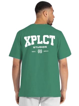 T-shirt College Groen