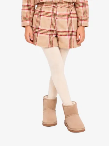 Meisjes Short Beige