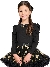 Angels Face T-Shirt Alvera Black