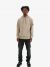 Calvin Klein Heren hoodie - Badge Hoodie Ped Plaza Taupe