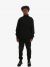 Calvin Klein Badge Waffle Half Zi Beh Ck Black