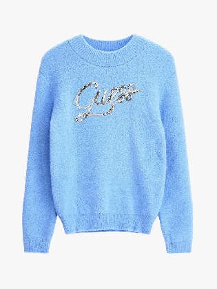 Ls Sweater Cotton Candy Blue