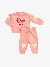 Guess Kids Set Ls Active Top+active Pants Mauvelous