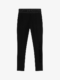 Karl Lagerfeld Kids Leggings Zwart