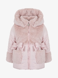 Lapin House Winterjas Bow Pink