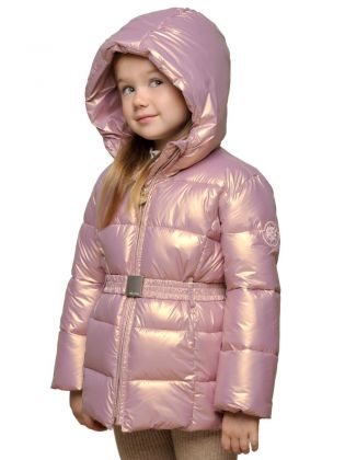 Birde Classic Puffy Belt Coat Mauve Mood