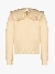 Le Chic Oslo Frills & Pearls Sweater Pearled Ivory