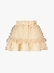 Le Chic Tamar Dotted Mesh Skirt Pearled Ivory
