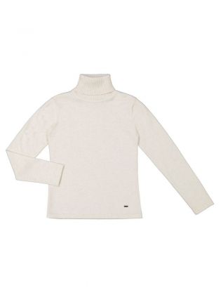 Basic Knitting Turtleneck     H. Milk