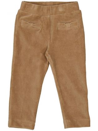 Basic Cord Knit Trousers      Camel