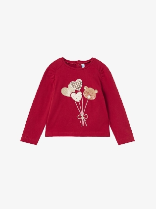 L/s T-shirt                   Red