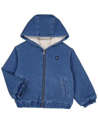 Denim Fleece Jacket           Medium