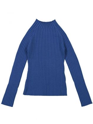 Knit Mockneck                 Klein Blue