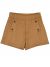 Mayoral Faux Suede Shorts             Cinammon