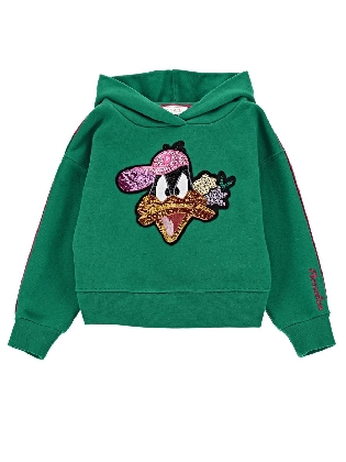 Maxi Felpa C/strass Felpa Felpa Cotone Ferma Unita