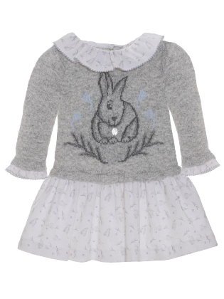Jurk Melange Grey 
