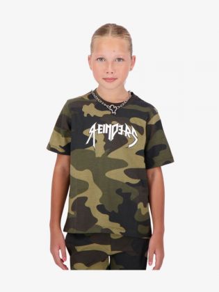 kids sale T-SHIRT SOLID VINTAGE WASH CAMO
