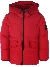 Stone Island Real Down Jacket  Red