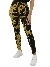 Versace Jeans Couture Jegging Fouseux Leggings/fuseaux Black + Gold