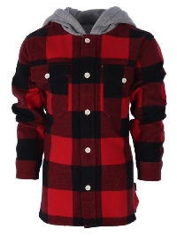 Woolrich Sale Hoodie Red Buffalo