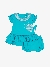 ADee Meisjes Set Jurk Kim Aruba Blue