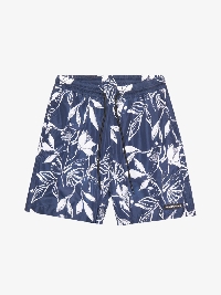 Antony Morato Beachwear Regular Fit In Quick Dry Printed Nylon Fabric With Log