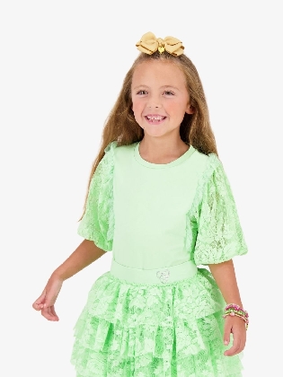 Meisjes Top Vivian Groen