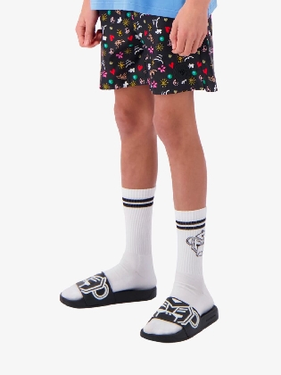 Jongens Zwembroek Crayon Zwart