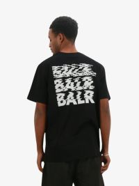 Balr Heren T-shirt Glitch Regular Fit T-shirt Jet Black Xs