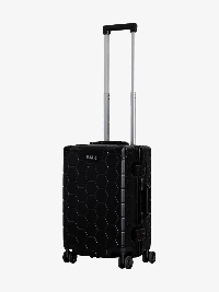 Balr Heren Travel Koffer Romeo Embossed Hexagon Suitcase S Jet Black