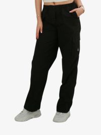 Calvin Klein Dames Broek Cargo Zwart