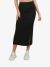 Calvin Klein Dames Jurk Crinkle Midi Skirt Zwart