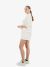 Calvin Klein Dames Short Waffle Greige