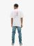 Calvin Klein Heren Shirt Backprint Wit