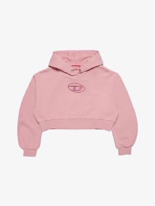 Meisjes Trui Crop Roze