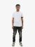 Dsquared2 Heren Shirt Slim Fit Wit Zwart