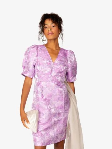 Dames Jurk Daantje Lilac