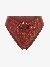 Guess Dames Bikini Broekje High Waist Brazilian Java Brown