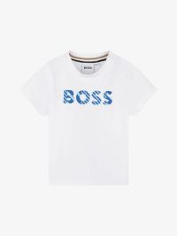 Boss T-shirt Korte Mouwen Wit