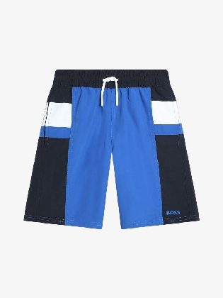 Jongens Zwembroek Electrisch Blauw