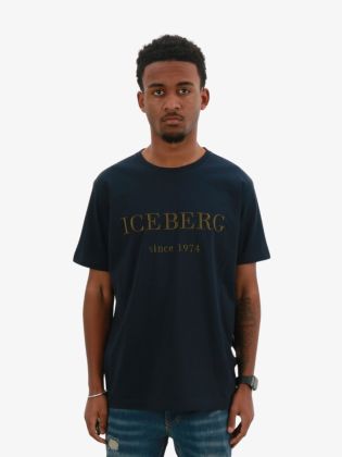 Heren Shirt Slim Fit Blu Scuro 
