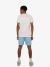 In GOLD we TRUST Heren Zwembroek The Marley Light Blue