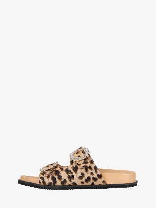 Dames Slippers Mecia Leopard
