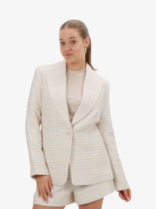 Dames Blazer Leo Pastel