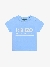Kenzo Jongens Shirt Logo Blauw Wit 