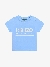 Kenzo Kids Jongens Shirt Logo Blauw Wit 