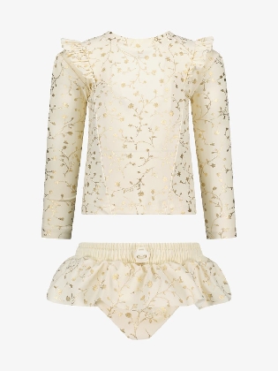 Meisjes Badpak Set Zova Zasy Pearled Ivory