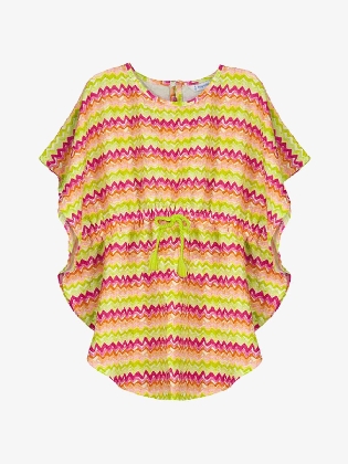 Meisjes Kaftan Zigzag Kiwi